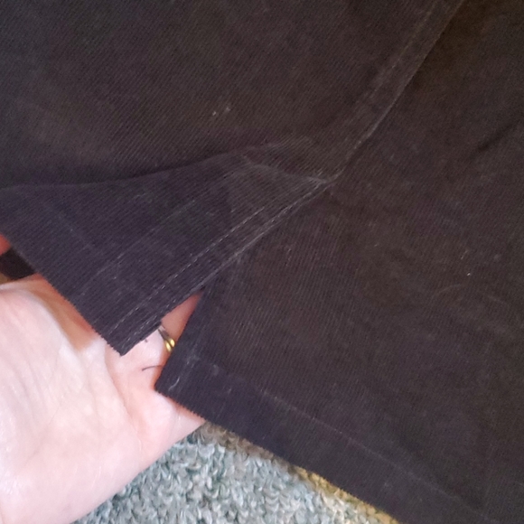 70s Inspired Corduroy Midi Skirt - Picture 4 of 4